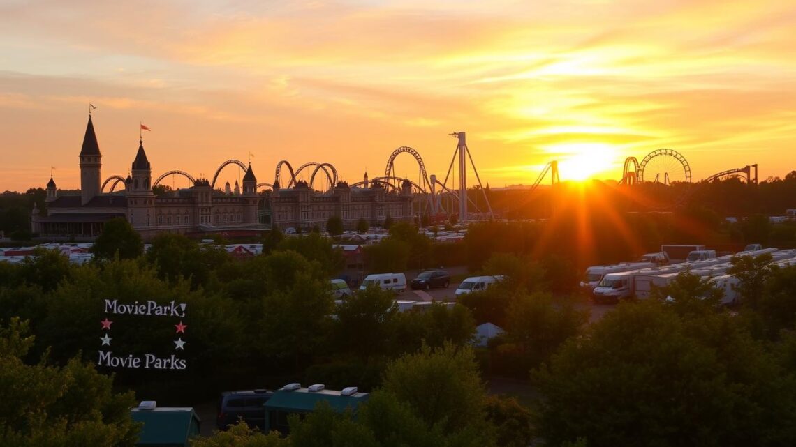 Movie Park Camping – Übernachten im Freizeitpark