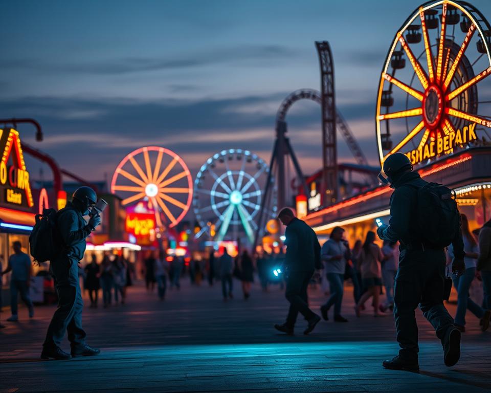 Moderne Ermittlungstechniken Freizeitpark